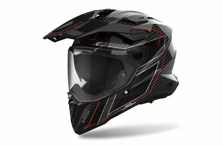 Airoh Kypärä Commander 2 Carbon Stylish Kiiltävä, S - Duell ajovarusteet - 61065 - 1