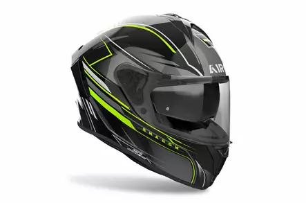 Airoh Kypärä Spark 2 Shadow Keltainen Kiiltävä, XL - Duell ajovarusteet - 60215 - 1