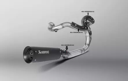 Akrapovic lämmönsuoja (Carbon) H-D HSHDRODCA1 - Duell MP varaosat ja tarvikkeet - 68005 - 1