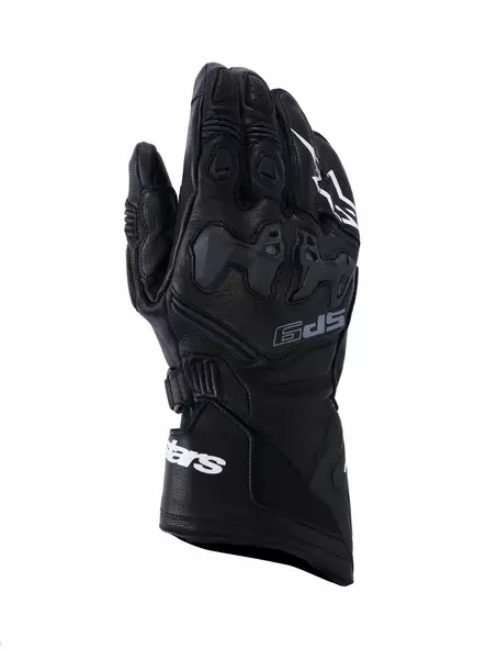 Alpinestars Ajohanskat SP-9 Musta/Valkoinen, S - Duell ajovarusteet - 40305 - 1
