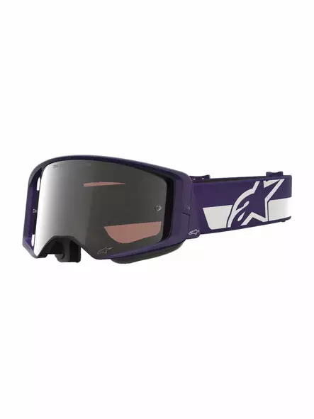 Alpinestars Goggle Supertech LTD HUNTA96 XXV PURPLE WHITE MIRROR SILVER - Duell ajovarusteet - 37745 - 1