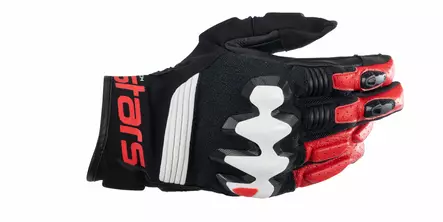Alpinestars Hanska Halo Musta/Valkoinen/Punainen, S - Duell ajovarusteet - 40475 - 1
