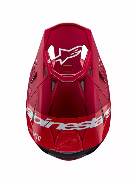 Alpinestars Kypärä S-M10 2206 Flood Punainen Fluo, M - Duell ajovarusteet - 36165 - 1
