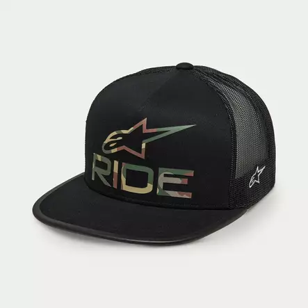Alpinestars Ride 4.0 Trucker Camo Hat Black - Duell ajovarusteet - 35965 - 1