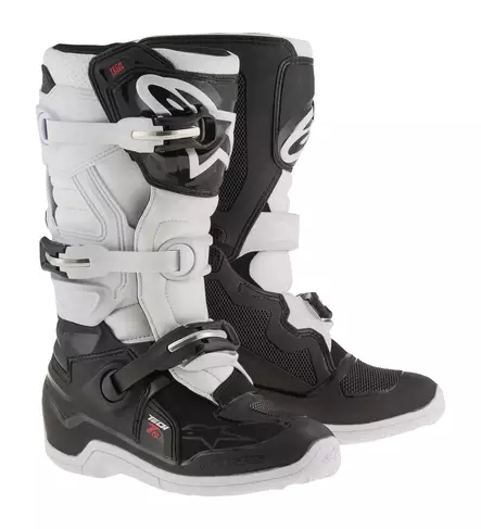 Alpinestars Saapas Tech 7s junior Musta/Valkoinen, 39 (6) - Duell ajovarusteet - 39055 - 1