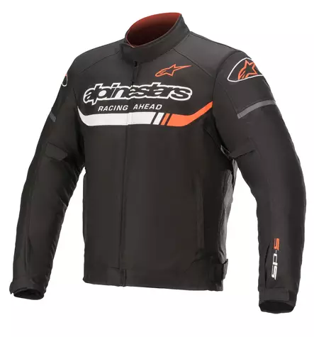Alpinestars Tekstiilitakki T-SP S Ignition Vedenpitävä Musta/Punainen fluo M - Duell ajovarusteet - 42685 - 1