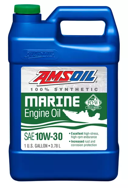 Amsoil 10W-30 Formula 4-Stroke® Marine Synthetic Oil 3.78L - Duell öljyt ja muut nesteet - 62645 - 1