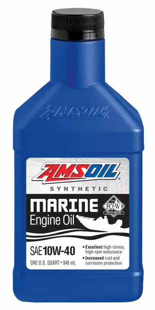 Amsoil 10W-40 Formula 4-Stroke® Marine Synthetic Oil 946ml - Duell öljyt ja muut nesteet - 63025 - 1