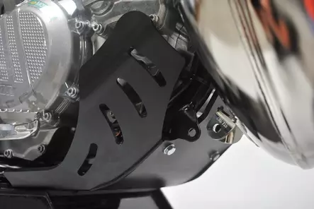 AXP Skid Plate PHD 6mm Black KTM EXC/XCW 250/300 / Husqvarna TE 250/300 17-23 - Duell MP varaosat ja tarvikkeet - 86315 - 1