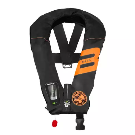 Baltic Epiq 165 harness auto ilmatäytteinen pelastusliivi musta 40-150kg - Duell venetarvikkeet - 135685 - 1