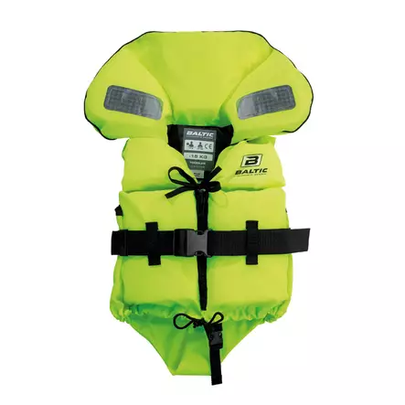 Baltic Split Front 1266 pelastusliivi UV-keltainen Vauva 3-15kg - Duell venetarvikkeet - 135825 - 1