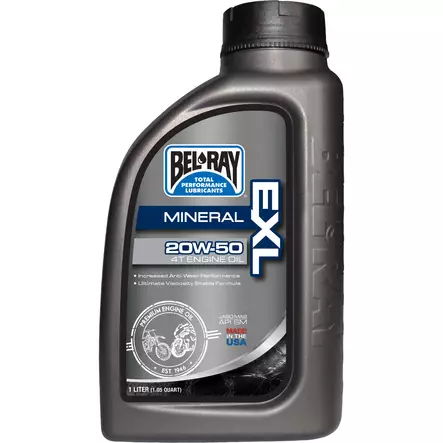 Bel-Ray EXL Mineral 4T 20W-50 1L - Duell öljyt ja muut nesteet - 62895 - 1