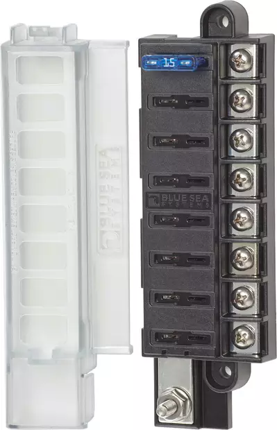 Blue Sea ST Blade Compact Fuse Blocks - Duell venetarvikkeet - 132665 - 1