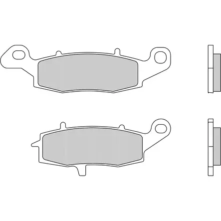 Brembo Jarrupalat Taakse Sintered Road - Duell MP varaosat ja tarvikkeet - 121755 - 1