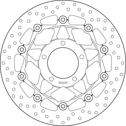 Brembo Serie Oro jarrulevy kelluva - Duell MP varaosat ja tarvikkeet - 121635 - 1