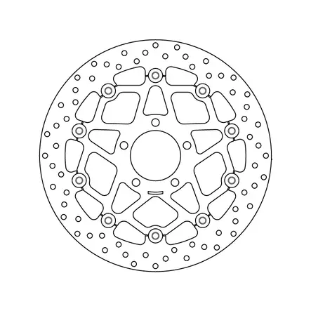 Brembo Serie Oro jarrulevy kelluva - Duell MP varaosat ja tarvikkeet - 121685 - 1