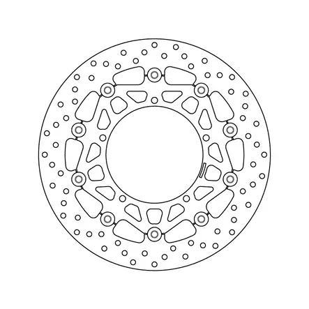 Brembo Serie Oro jarrulevy kelluva - Duell MP varaosat ja tarvikkeet - 121975 - 1