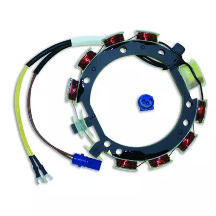 Cdi Elec. Johnson Evinrude Stator - 3 Cyl. (9 Amp) 60/65/70/75HP - Duell venetarvikkeet - 137725 - 1