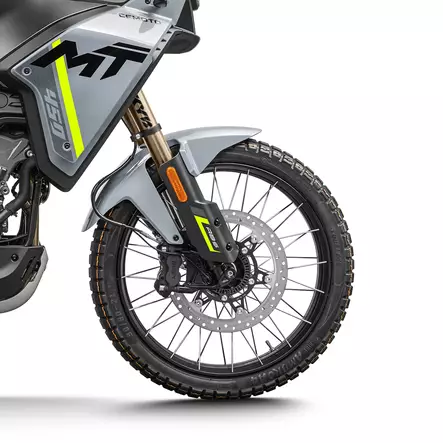 CFMOTO Matala etulokasuoja harmaa 450MT - Moottoripyörän lokasuojat - 905 - 1