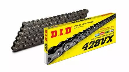 D.I.D 428VX Chain+Connecting link (FJ) - Duell MP varaosat ja tarvikkeet - 116545 - 1