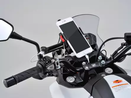 Daytona gps/puhelin kiinnikealusta pääsylinteriin USB latausliittimellä - Duell MP varaosat ja tarvikkeet - 116895 - 1