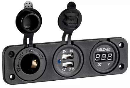 Digitaalinen volttimittari / USB - Duell venetarvikkeet - 6655 - 1