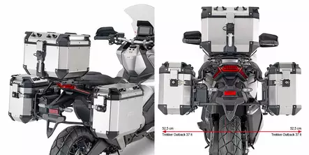 Givi PANN.HOLDER H. X-ADV 750 (2021) OUTBACK - Duell MP varaosat ja tarvikkeet - 102705 - 1