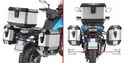 Givi Pannier Holder CF MOTO 450 Mt (2024) - Duell MP varaosat ja tarvikkeet - 102355 - 1