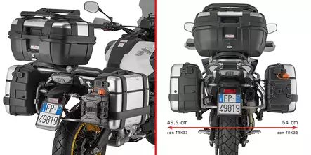Givi Pannier Holder CF MOTO 700Mt Adv (2025) - Duell MP varaosat ja tarvikkeet - 102825 - 1