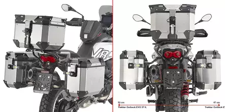 Givi Pannier Holder Moto Guzzi V85 TT (2024) - Duell MP varaosat ja tarvikkeet - 102455 - 1