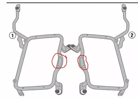 Givi support hook bag - Duell MP varaosat ja tarvikkeet - 101575 - 1