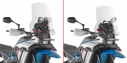 Givi Transparent Screen Cf Moto 450 Mt (24-25) - Duell MP varaosat ja tarvikkeet - 100695 - 1