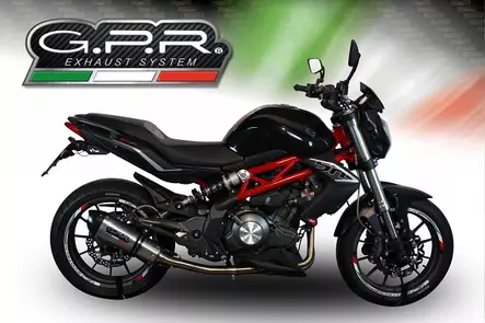 GPR Benelli Bn 302 2017/20 e4 EC-Approv. slip-on exhaust GP Evo4 Titanium - Duell MP varaosat ja tarvikkeet - 111045 - 1