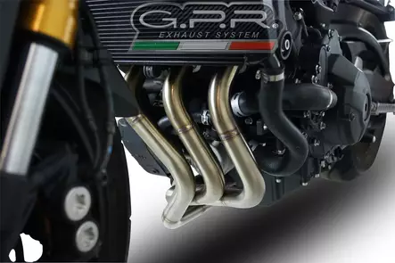 GPR Yamaha Mt-09 Tracer Fj-09 Tr 2017/20 e4 EC-Approv. full line exhaust catali - Duell MP varaosat ja tarvikkeet - 109385 - 1