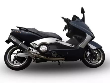 GPR Yamaha T-Max 500 2001/11 EC-Approv. full line exhaust catalized Furore Nero - Duell MP varaosat ja tarvikkeet - 105535 - 1