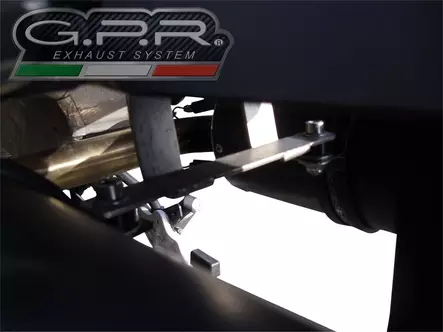 GPR Yamaha Xt 660 Z Teneré 2008/16 Pair EC-Approv. slip-on exhaust Satinox - Duell MP varaosat ja tarvikkeet - 105145 - 1