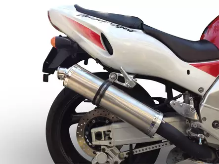 GPR Yamaha Yzf 1000 R ThunderACE 1996/03 EC-Approv. bolt-on silencer Inox Tondo - Duell MP varaosat ja tarvikkeet - 104775 - 1