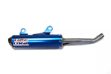 HGS Äänenvaimennin 2T Racing KTM 125/150 19-22 TC125 19-22 Sininen - Duell MP varaosat ja tarvikkeet - 68225 - 1