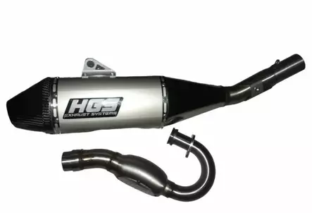 HGS Täysputkisto 4T New design SX250F 23-.. FC250 23-.. Carbon Grey - Duell MP varaosat ja tarvikkeet - 68845 - 1