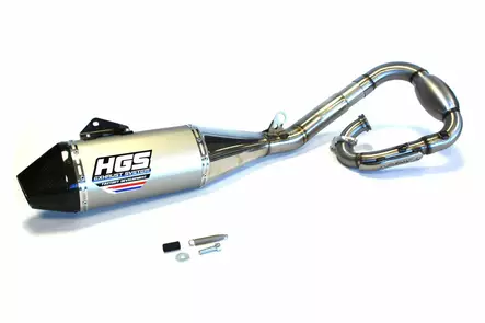 HGS Täysputkisto 4T YZ450F 26-.. Carbon end cap - Duell MP varaosat ja tarvikkeet - 68995 - 1