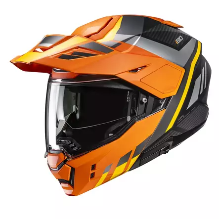 HJC Kypärä i80 Imes Oranssi/Musta/Harmaa MC7SF, L - Duell ajovarusteet - 55505 - 1