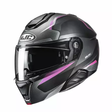 HJC Kypärä i91 Felio Harmaa/Pinkki MC8SF, S - Duell ajovarusteet - 56095 - 1