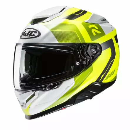HJC Kypärä RPHA 71 Cozad MC3HSF Valkoinen/Fluo Keltainen M - Duell ajovarusteet - 56875 - 1
