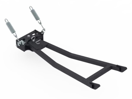 Iron Baltic 1500 mm KESKIKIINNITTEINEN lumilevypaketti Top-Motor - Keskikiinnitteiset aurapaketit - 675 - 2