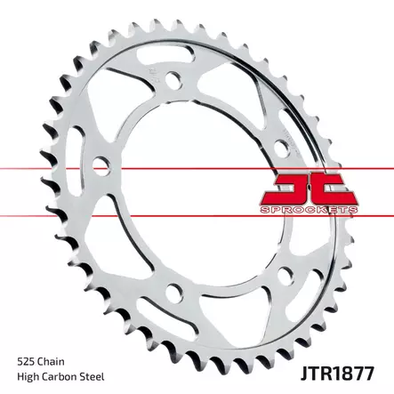 JT Rear Sprocket JTR1877.47 - Duell MP varaosat ja tarvikkeet - 117585 - 1