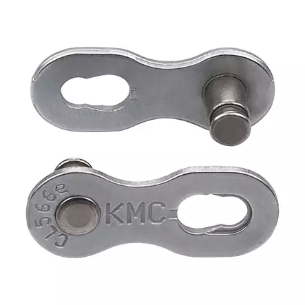 Ketjulukko KMC Missing Link 9NR EPT Silver Shimano ja SRAM 2 kpl/pkt - Duell polkupyörien varaosat ja tarvikkeet - 8565 - 1