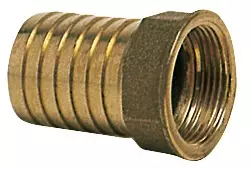 Letkuliitin naaras 2" x 50mm (messinki) - Duell venetarvikkeet - 6865 - 1