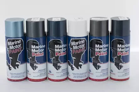 Moottorimaali 400ml Yamaha metallized grey 94- - Duell venetarvikkeet - 4725 - 1