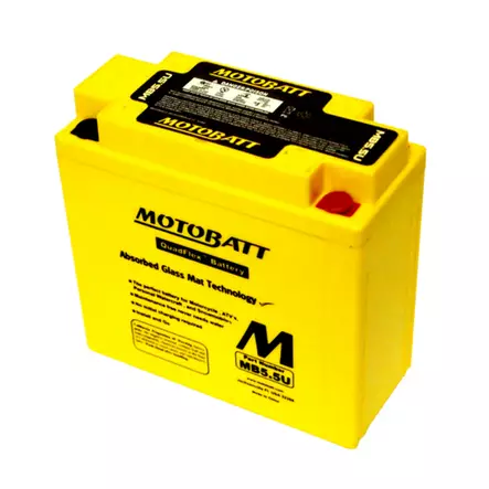 Motobatt MB5.5U akku - Duell muut varaosat ja tarvikkeet - 140255 - 1