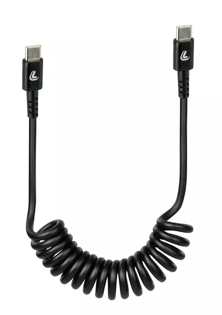 Optiline Usb-C to Usb-C 1M Recoile Cable 38707 - Duell MP varaosat ja tarvikkeet - 116235 - 1